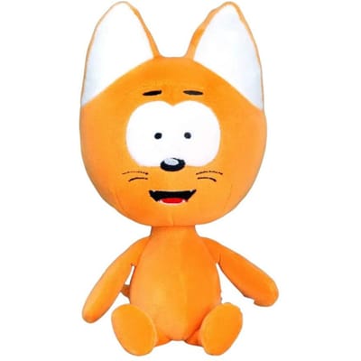 32cm Schattige Kote Kitty Pluche Pop Oranje Cartoon Kat Knuffel Zacht Anime Peripheral Kinderkamer Decoratie Cadeau 32cm orange