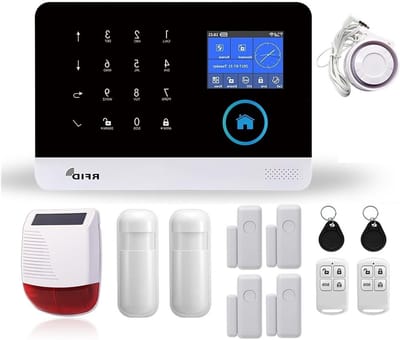 Smart Home Alarmsysteem - Draadloos Beveiligingssysteem - Huis Beveiligen - App Afstandsbediening - One Size - Zwart