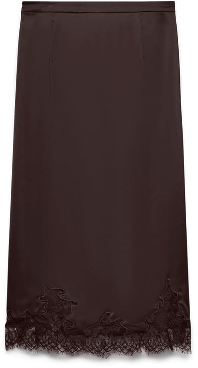 Vero Moda Rok VMGINNY High waist Midi-rok