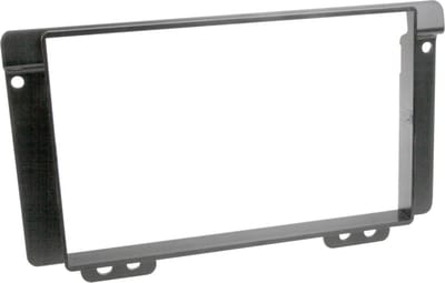 2-DIN Paneel geschikt voor Land Rover Freelander(LN/LND Facelift) 2004-2006 Kleur: Zwart