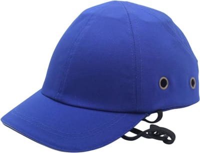 Stootpet ABS Veiligheidshelm – Lichtgewicht Anti-Botsing Honkbal Cap Werkveiligheid Pet voor Werk en Sport - Blauw