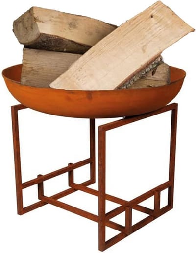 Grote Vuurschaal 75 cm - Tuinhaard met Stoere Roest-look