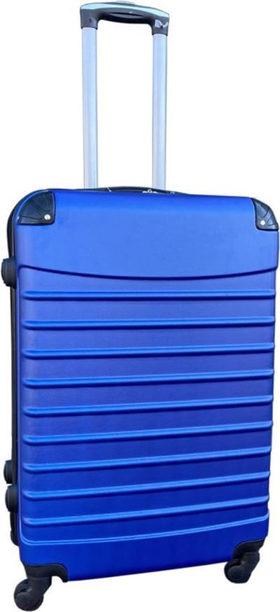 Travelerz reiskoffer met wielen 69 liter - lichtgewicht - cijferslot - blauw