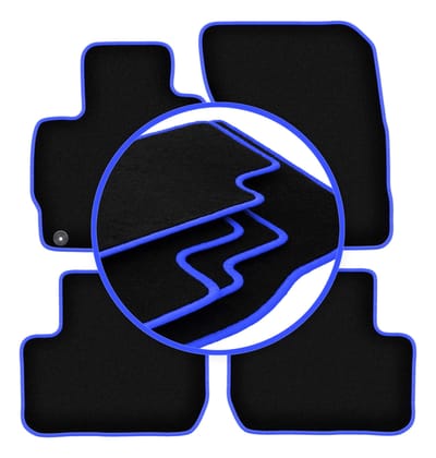 CARLUX-BLUE automatten voor: Mitsubishi Outlander III SUV (2012-)