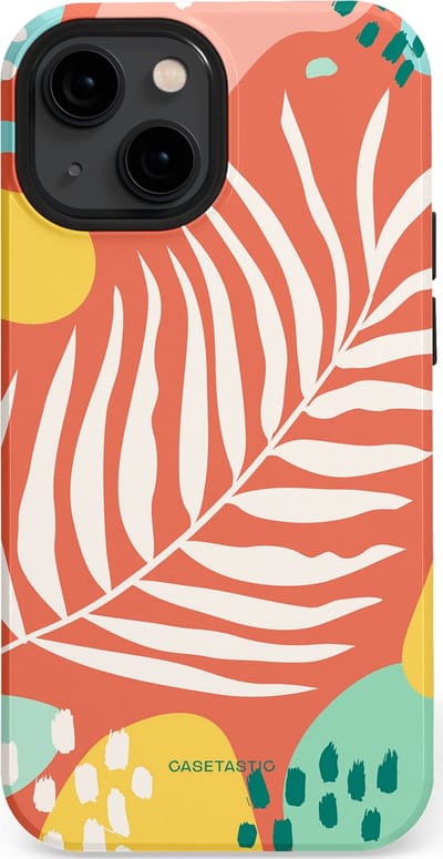 Casetastic Hoesje Geschikt voor Apple iPhone 13 Mini Magsafe - Stijlvolle Beschermende Duo-layer Case - Zomeravond