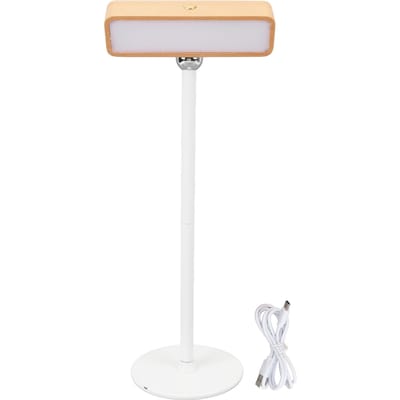 360 Graden Rotatie Wandlamp Oplaadbaar Warm Licht 3000K Dimbaar Touch Control Magnetisch Hout