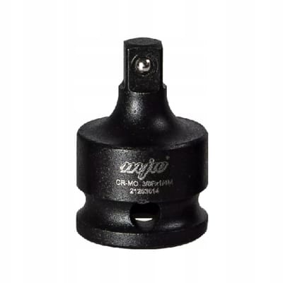 MJW Slagadapter 3/8" naar 1/4" - CrMo Staal, Hoge Koppeling