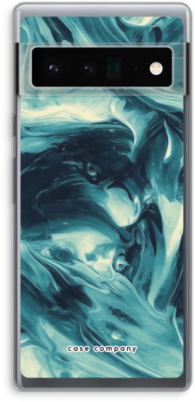 Case Company® - Hoesje geschikt voor Google Pixel 6 Pro hoesje - Dreaming About Whales - Soft Cover Telefoonhoesje - Bescherming aan alle Kanten en Schermrand