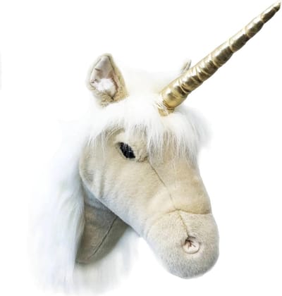 Wild and Soft Dierenkop Eenhoorn Fay Beige