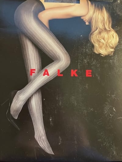 Falke fantasie panty 40 den maat L platinum