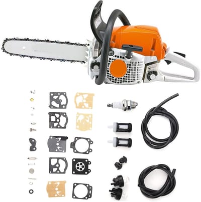 Allecto - Carburateursets - Grastrimmer vervangingen - Eenvoudige installatie - Metalen carburateur - Voor FS36 FS40 FS44 - Inclusief luchtbrandsto...