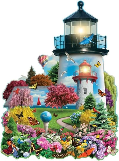 Legpuzzel 750 Stukjes - Puzzel Volwassenen - Ontspannen Tijdverdrijf - Unieke Vorm Stukjes - 51 x 69 cm - Meerdere Kleuren