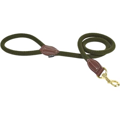 Duvoplus - Uitlaatriem Voor Dieren - Hond - Explor Forest Leiband Nylon 135cm/8mm Groen - 1st
