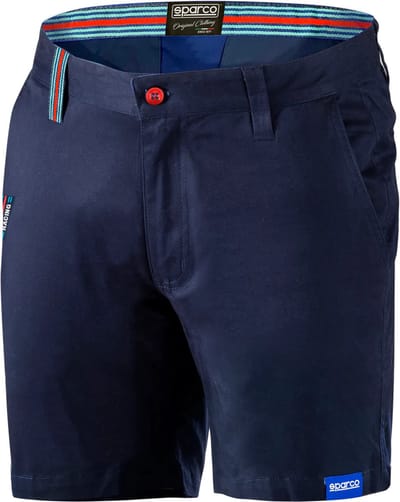 Sparco Martini Racing Bermuda Martini Racing Werkbroek - Marineblauw — XS