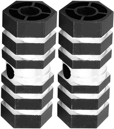 Voetsteunen Achteras Fiets - Fiets Pegs - Extra Passagiers - Lichtgewicht Aluminium - Compact Formaat - Zwart