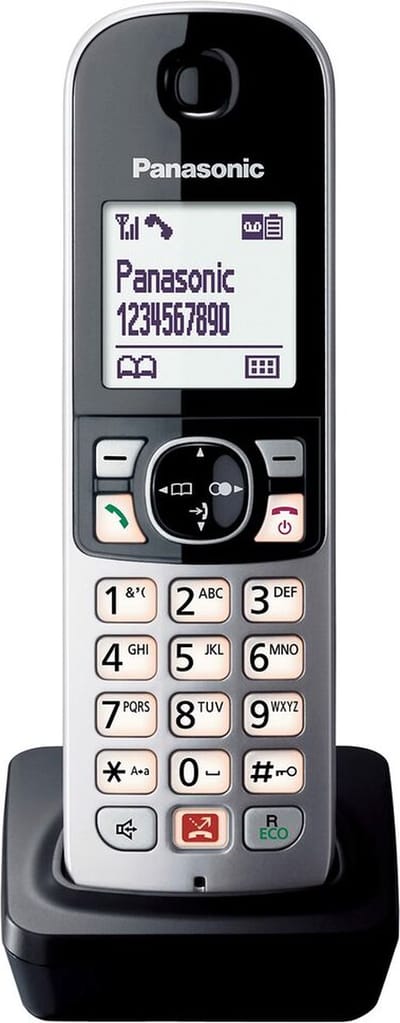Losse handset Panasonic KX-TGA685EXB als uitbreiding van basisstation KX-TG6861/62/63