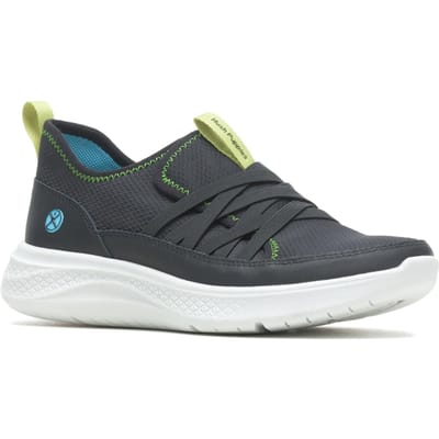 Hush Puppies Dames/dames Elevate Leren Trainers (Zwart)