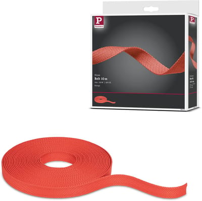 ULine Riem 10m Dacron Textil Koper Oranje