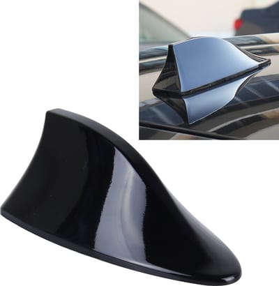 Universele auto-antenne Aerial Shark Fin Radio-signaal voor Auto SUV Truck Van (zwart)