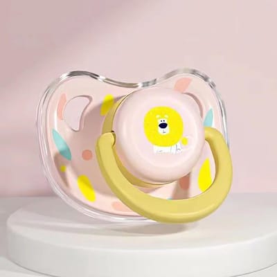 carmdering - Huisdierenspeen - Siliconen Bijtspeeltje - Honden en Katten - Roze, veilig siliconen, bijtvast, afneembaar - Met stofkap, draagbaar, hittebestendig - Perfect voor puppy's en kittens - Verlicht stress