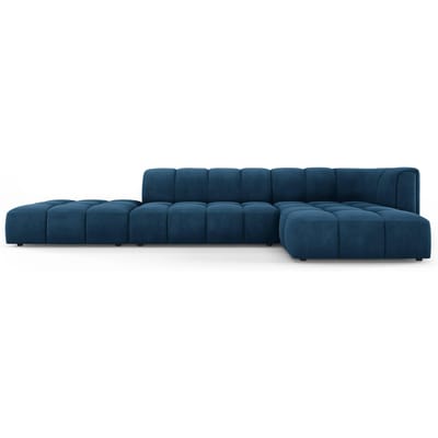 Hoekbank Francesca chenille rechts 5-zits | Milo Casa