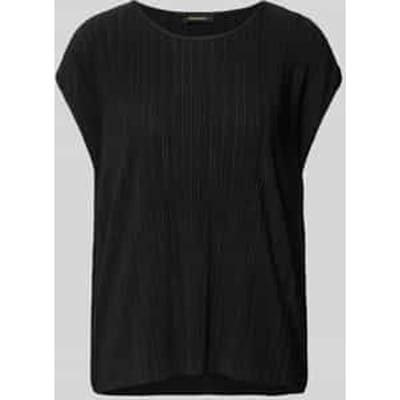 T-shirt met kapmouwen