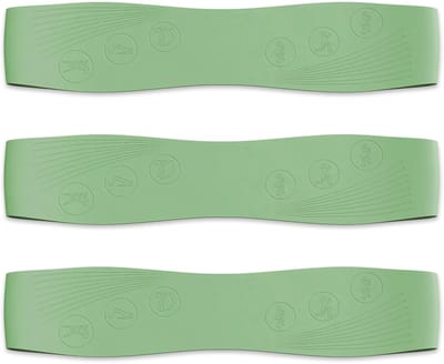 NEOLYMP Pilates Fitnessbanden Siliconen 3-delig met 9–18 kg weerstand antislip