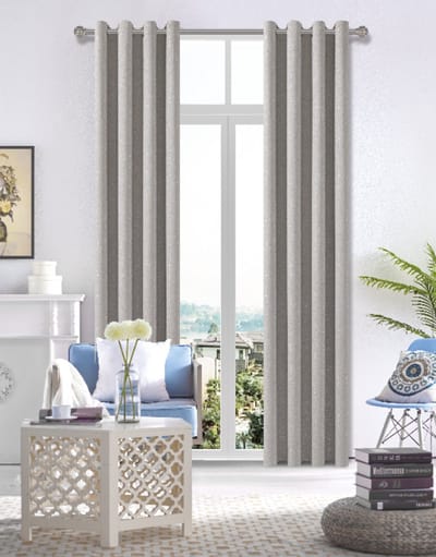 SB Line Kant en klaar Gordijn - Verduisterend - Met ringen - 140x260 cm - Zand