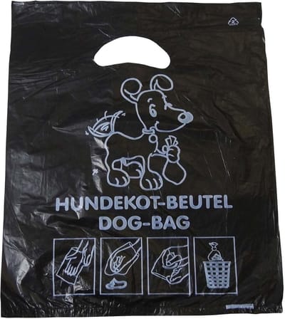 Hondenpoepzakjes 250 x 310 mm - HDPE Scheurvast, Waterafstotend, 50 Zakken per Blok