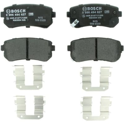 Remblokset BOSCH 0 986 494 627, achter