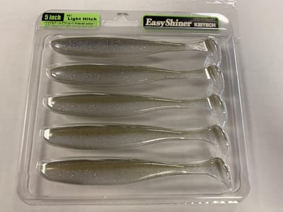 Keitech Easy Shiner 5 (12,5 cm) Softbait - 6 stuks Light Hitch 481T