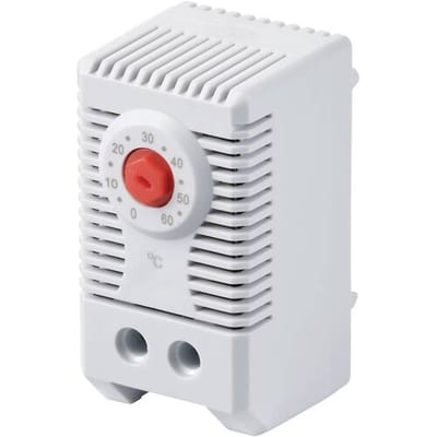 TRU COMPONENTS Thermostaat TC-FKO011NC 1x NC (l x b x h) 60 x 33 x 43 mm 1 stuk(s)