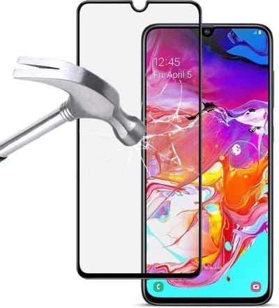 Volledige dekking Screenprotector Glas - Tempered Glass Screen Protector Geschikt voor: Samsung Galaxy M31 - 3x