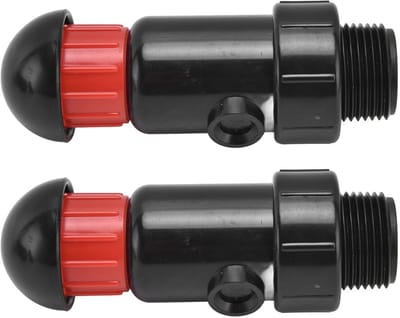 Dailygoods - 2-pack Automatisch Ontluchtingsventiel voor Irrigatiesystemen