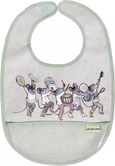 Baby Slabbetje Ernest et Celestine 26x 38 cm
