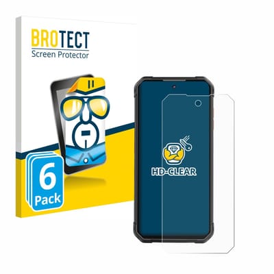 BROTECT - Screenprotector voor iiiF150 B2 Pro - Folie Beschermfolie transparant 6 Stuks