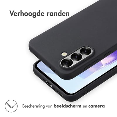 imoshion Hoesje - Geschikt voor Samsung Galaxy A36 - Color Backcover - Zwart