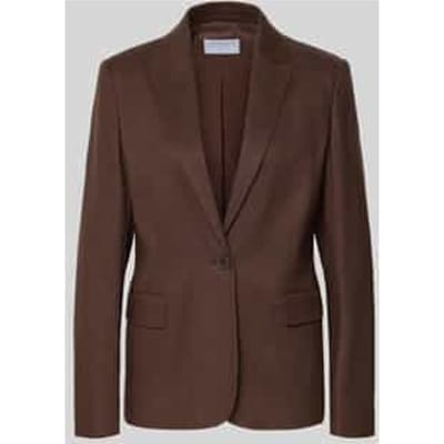 Blazer met reverskraag en paspelzakken