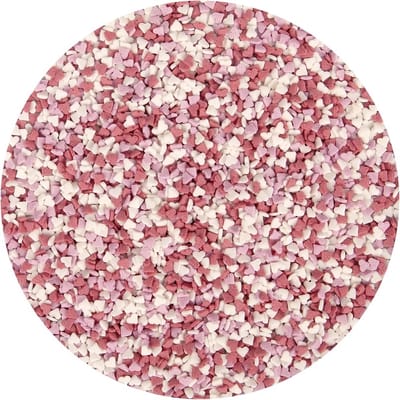 BrandNewCake® Eetbare Taart Confetti Haartjes Mix 1500gr - Taartdecoratie Sprinkles - Strooisel - Taartversiering