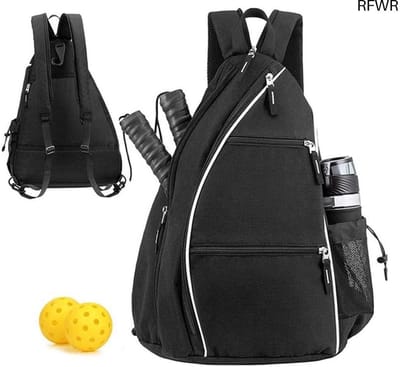 RFWR® Waterdichte sportrugzak voor tennis, badminton en squash - multifunctionele tas met verstelbare schouderbanden