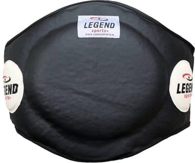 Belly Protector Heren/Dames Zwart PU - Hoogste kwaliteit skintex - Duurzaam en comfortabel - Goed af te stellen PRO