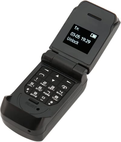 Mini Klaptelefoon 2G Ontgrendeld Eenvoudige Mobiele Telefoon voor Ouderen