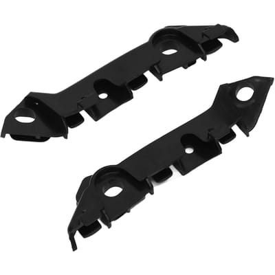 Montagerailset voor voorbumper 2058850921 Links Rechts Zijafdekking Verbindingsbeugel Vervanging voor Mercedes-Benz C black