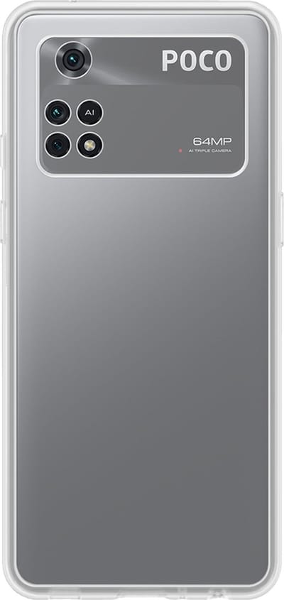 Hoes - Geschikt voor Xiaomi Poco X4 Pro 5G - Sterk & Shockproof - Hoesje Cover - Siliconen Case - Transparant