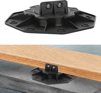 Verstelbare Ondersteuningen - Terrasondersteuning Stelpoten - Onderbouw Terras - Hoge Draagkracht - 18-30 mm - Grijs