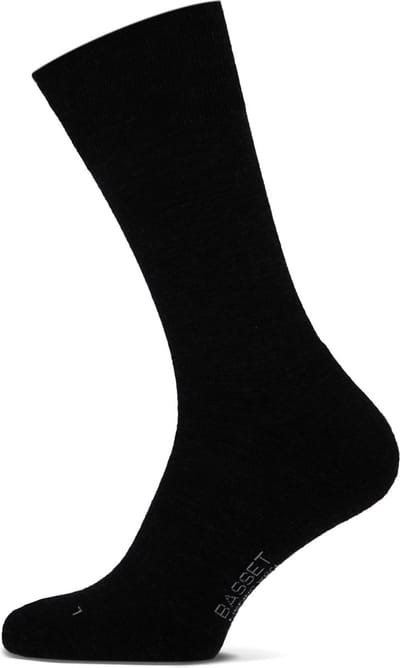 Basset Casual Terry - Merino Wol Sokken - Warme Sokken - Maat 39/42 - Antraciet
