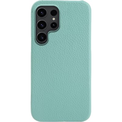 Fashion Samsung Galaxy S26 Ultra Magnetisch Hoesje Echt Leer Groen