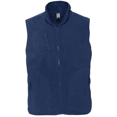 SOLS Volwassen uniseks fleece vest van Noorwegen (Marine)