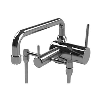 KWC counter faucet single lever mixer with 2 under sink pipes 200.102.C