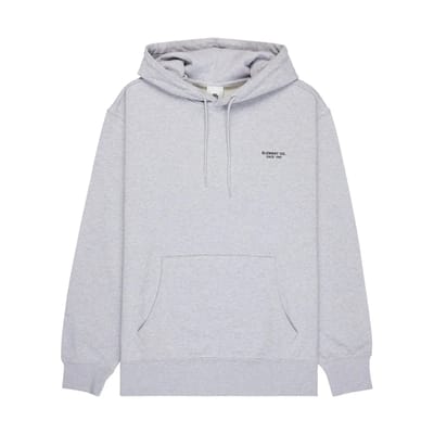 Element Co Emb Hoodie Grijs L Man